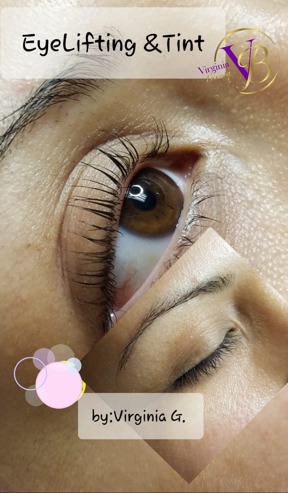 EyeLifting & Tint por Virginia G.