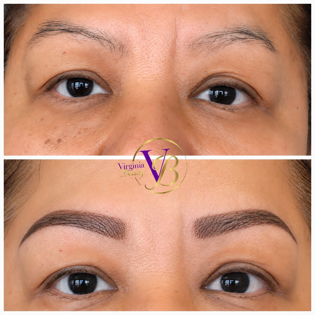 Micropigmentación de cejas – resultado natural